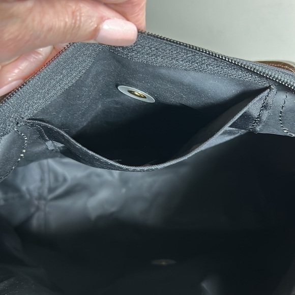 Longchamp LE PLIAGE ORIGINAL S TOTE BAG Black Recycled Canvas - Picture 11 of 16